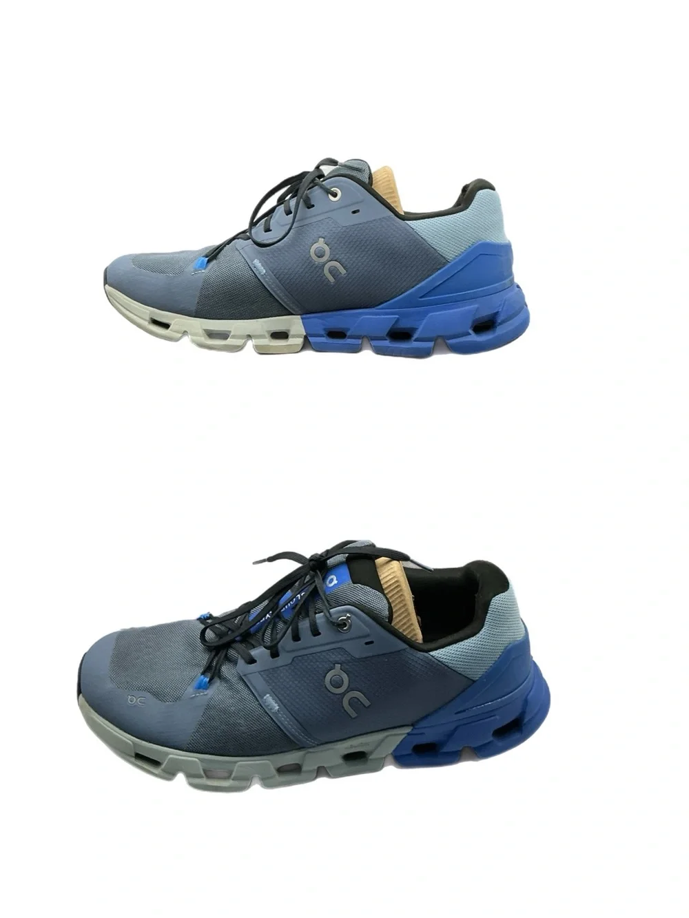 On Cloudflyer Men’s 12.5 Running Shoes Blue Gray CloudTec Athletic Sneakers
